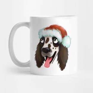 Cute English Springer Spaniel Drawing Mug